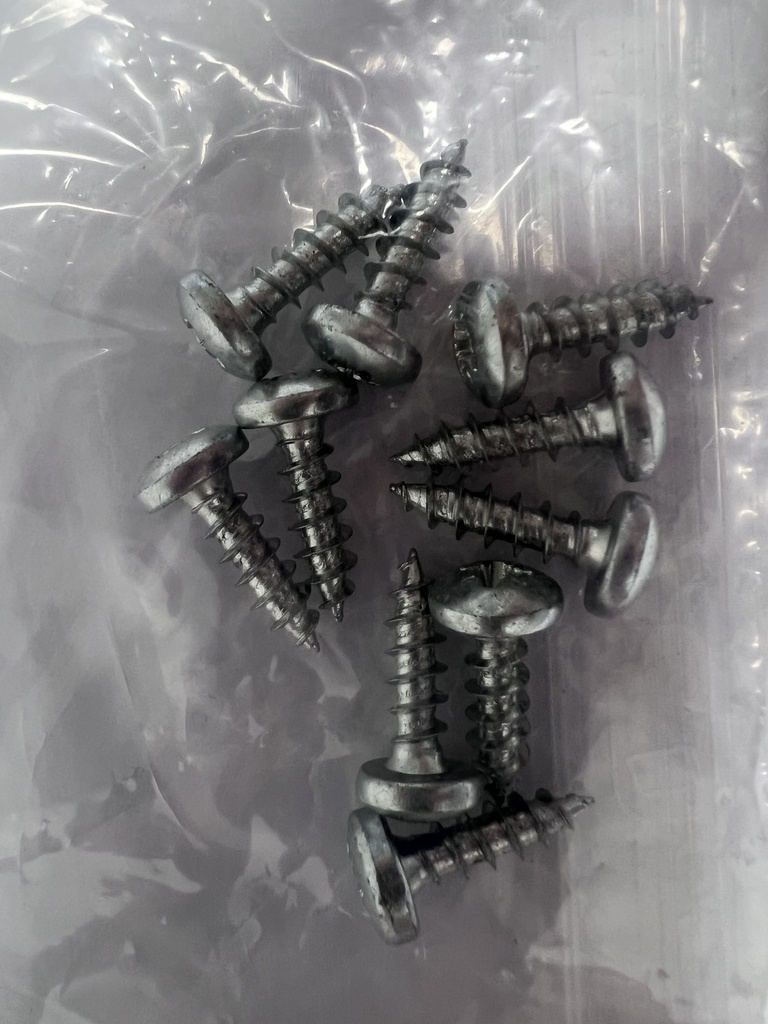 [B1260577] Vis tête bombée 4 x 20mm 10 pièces