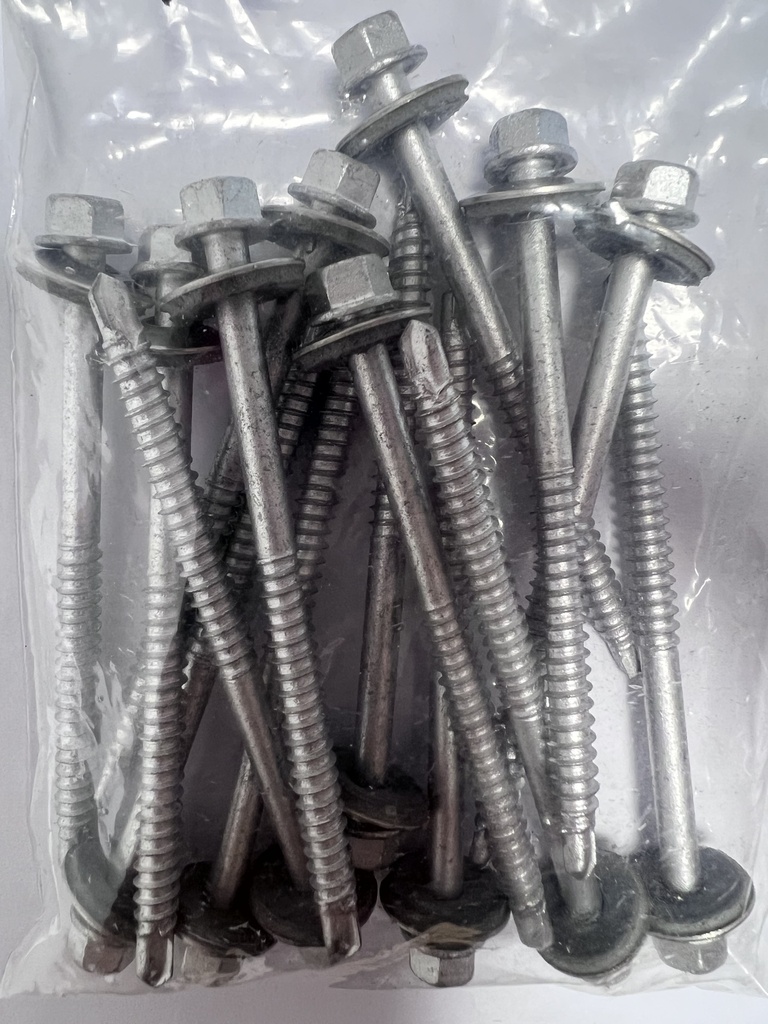 [B1260587] Vis tôle en inox 5,5 x 80mm 15 pièces