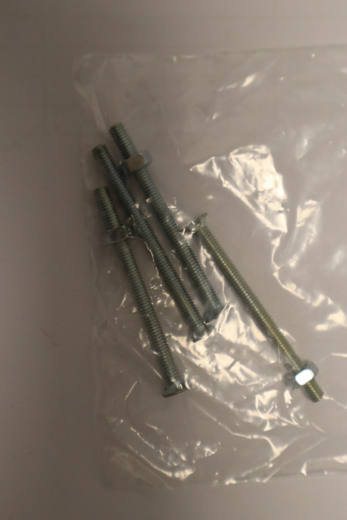 [B120074] Boulon 4mm + écrou 4 pièces