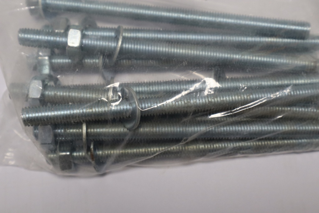 [B120004] Tige fileté 10mm + écrou + rondel 10 pièces