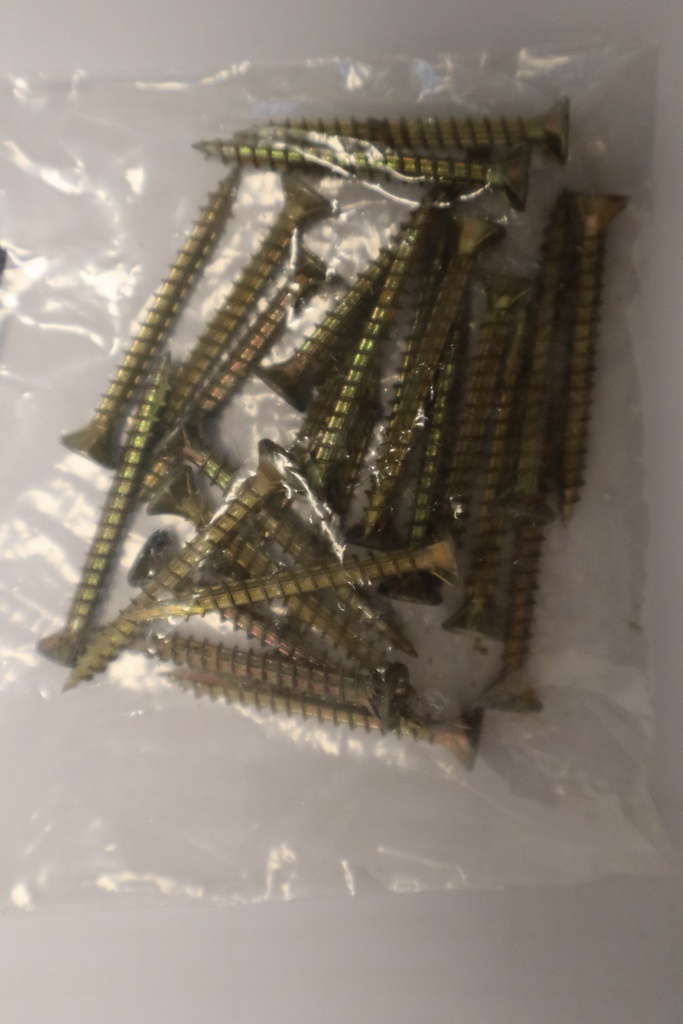 [B120045] Vis à bois 4 x 40mm 25 pièces